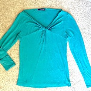 🔥Tahari teal top